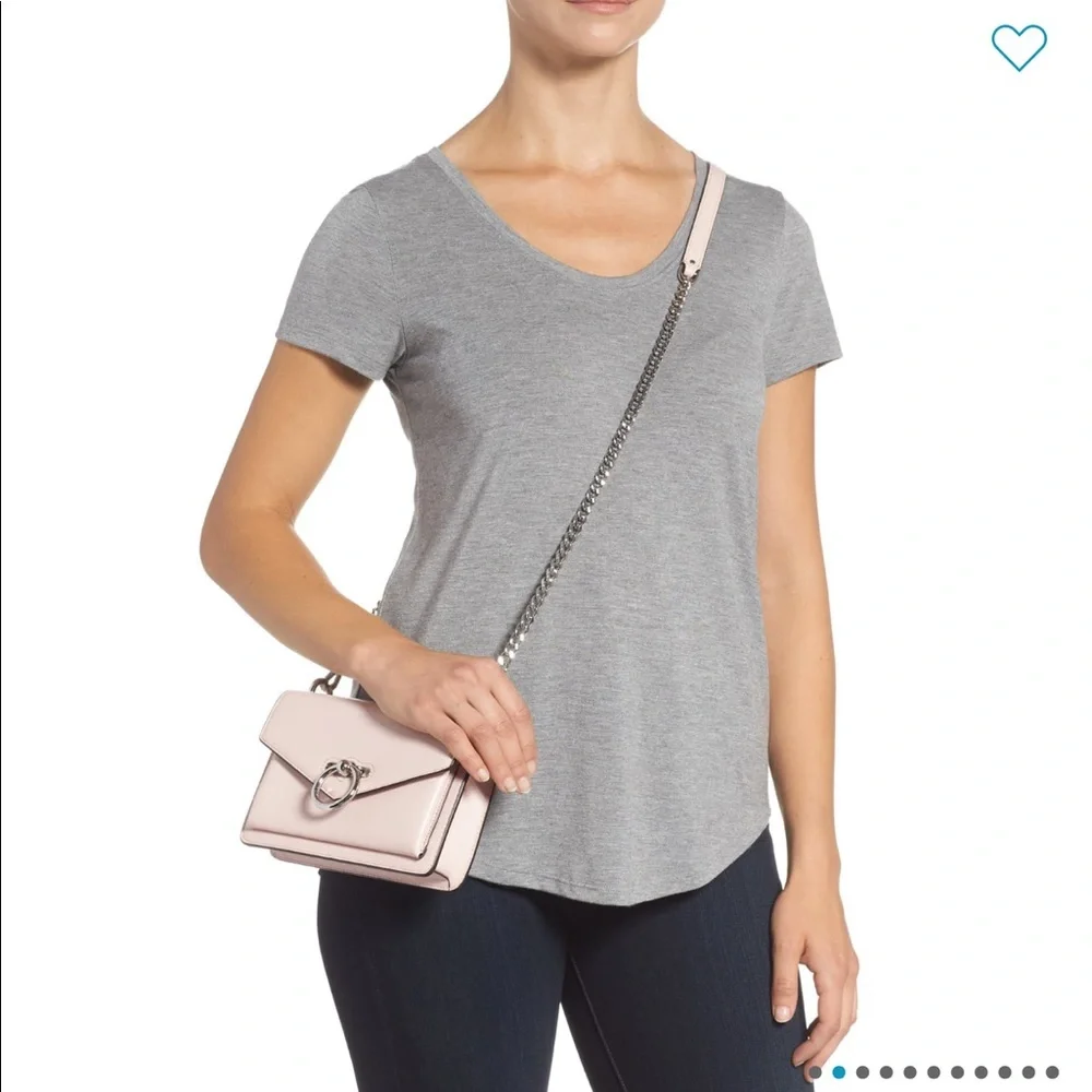 Rebecca Minkoff Jean Pebbled Leather Crossbody Bag​